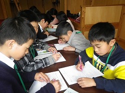アンケート男子