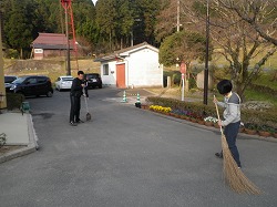 早朝掃除