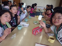 キャンディーうまし!メインは真ん中のソラマメです♪