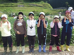 ソラマメひげだよ♪似合うでしょ?
